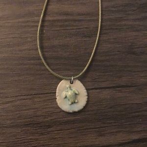 Turtle necklace from tybee island